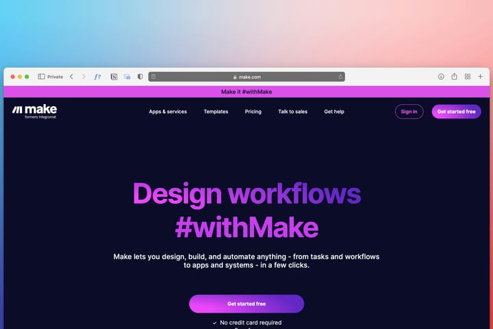 Landing pages modernas
